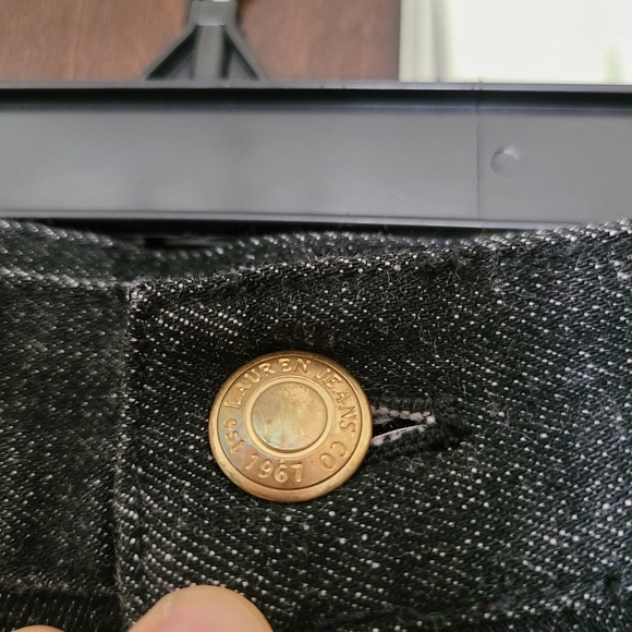 Lauren Jeans Co. Ralph Lauren Black Jeans Size 10 - Picture 5 of 10